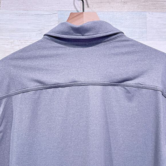 DULUTH Trading Co Long Sleeve Performance Button Down Shirt Gray Mens Large - Picture 4 of 6